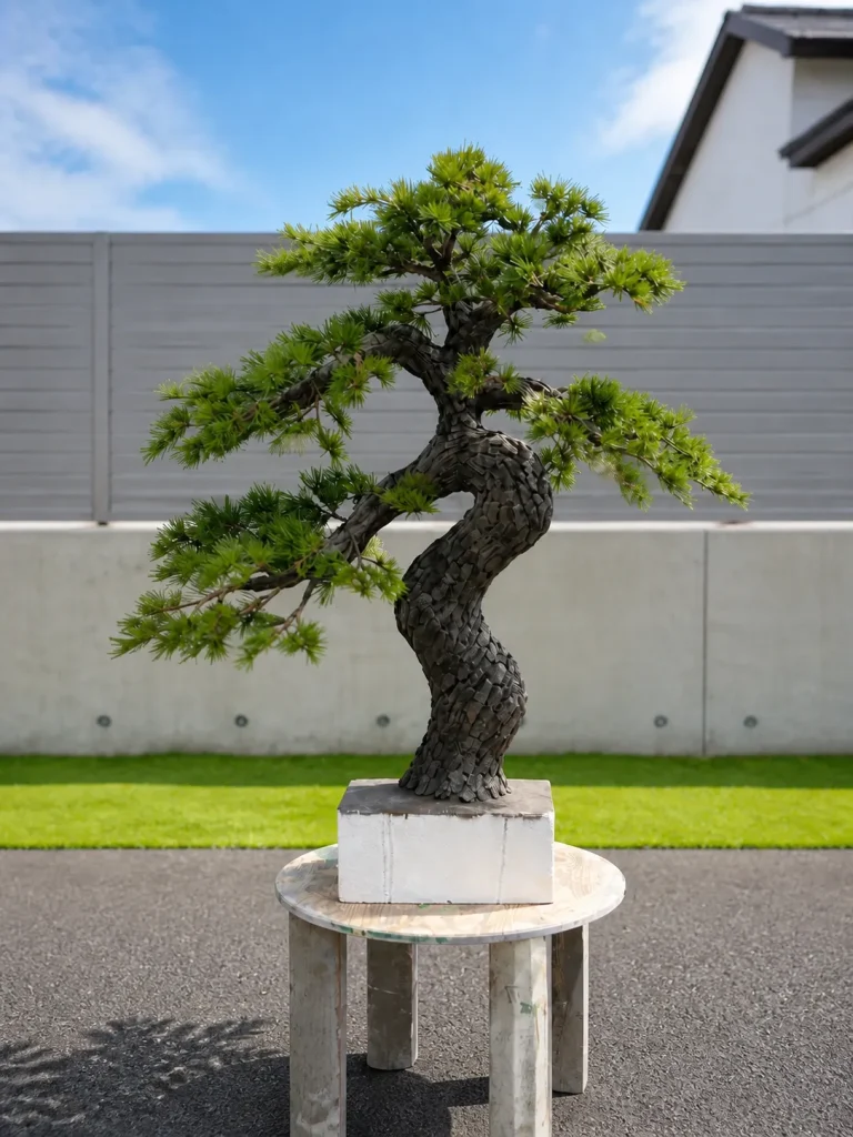 松の人工樹木製作