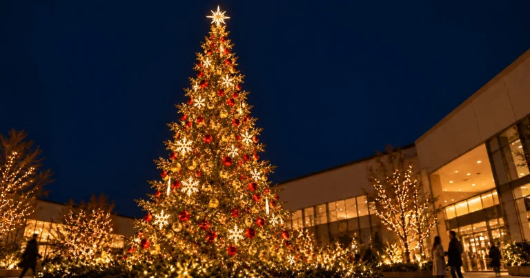 クリスマスツリー点灯ページを公開しました